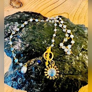 Moonstone necklace